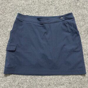 Columbia Womens Skort Size 4 Blue Omni Freeze Advance Cooling Activewear